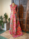 Olive green Soft silk saree- PBR30C
