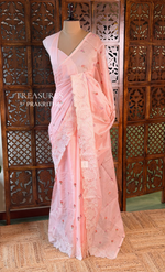 Peach soft Kotta saree- PBR33S2