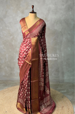 Mauve Soft Silk Saree - PSSU39