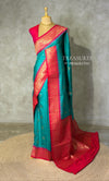 Aqua Blue silk Saree - PBRKIV5E