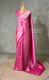 Rani Pink katan Banarasi silk saree - PRAZ12C