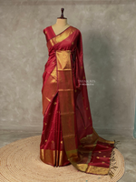 Maroon banarasi silksaree - AISHCK9H