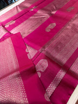 Magenta Pure Kanchipuram Silk saree - PPURE134D