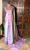 Lilac Pink Soft silk saree: PBR55A