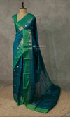 Peacock Blue banarasi silk saree -PMR3A