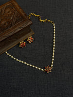 pearl 3 layer necklace - JW156B