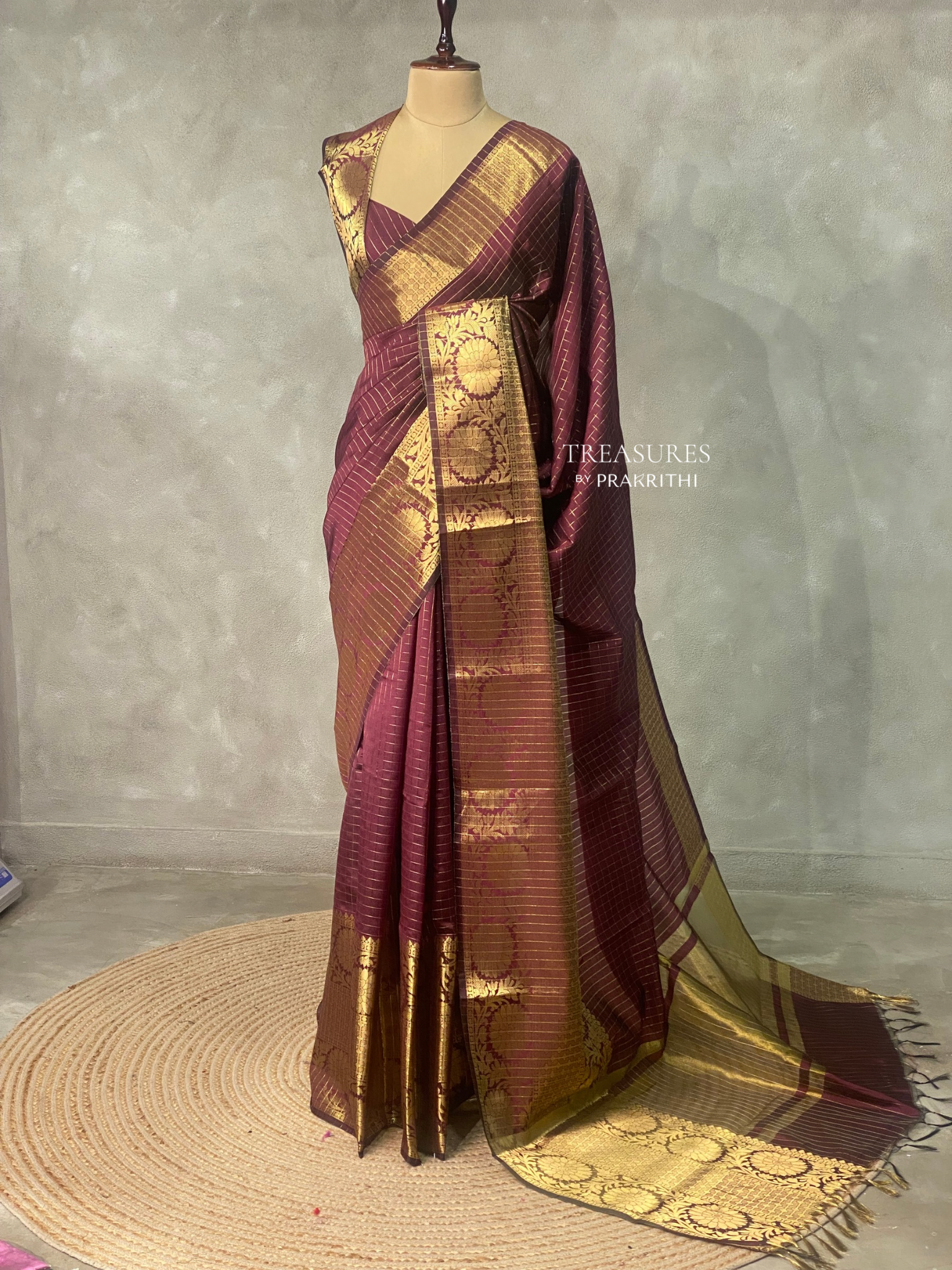 Semi Banarasi saree - LZ9F