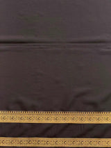 Deep Violet Banarasi Crape silk saree - PBRHE2