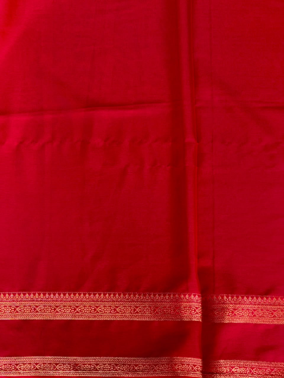 Redt Banarasi Crape silk saree - PBRHE3
