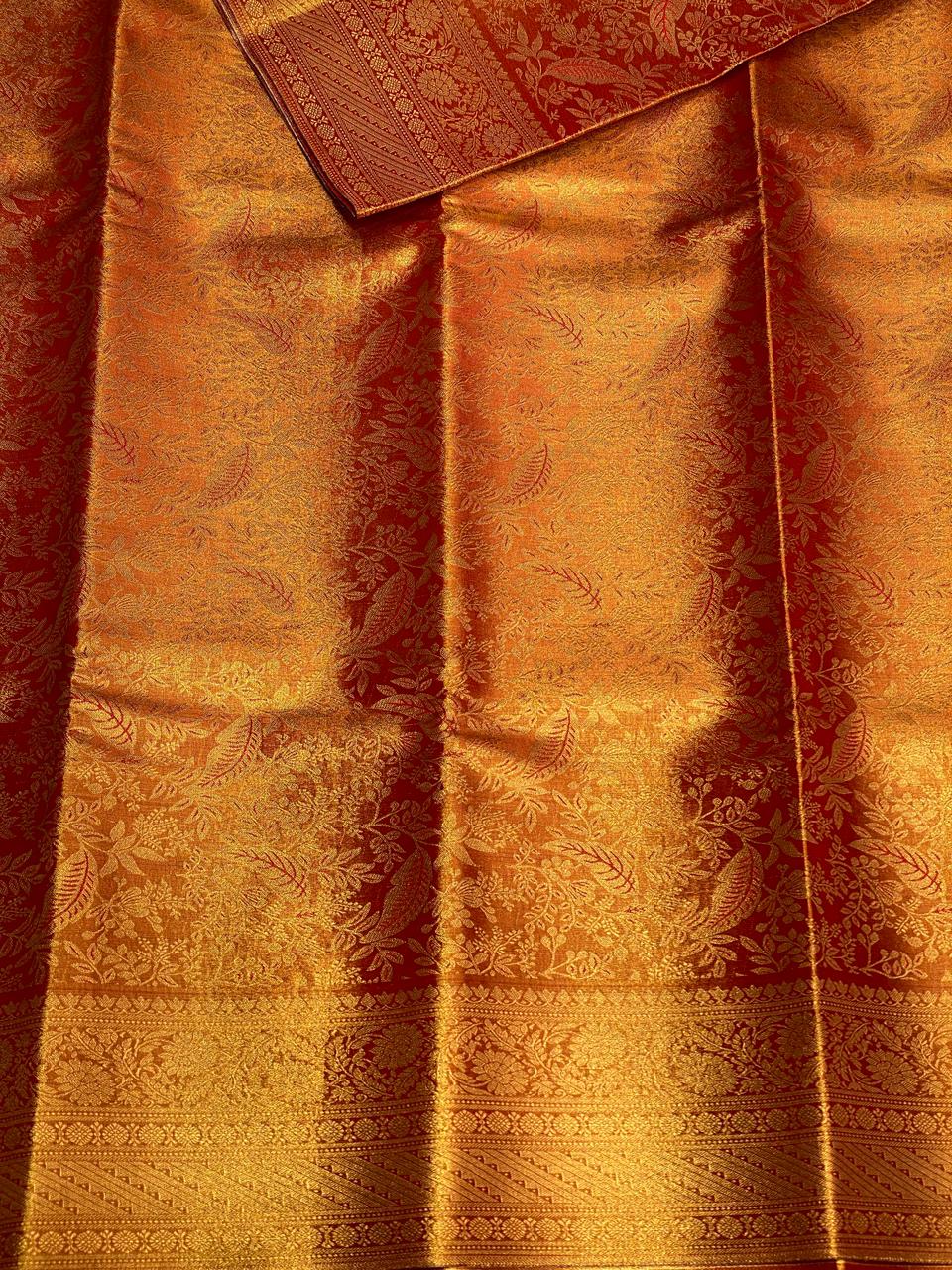 Tissue kanchipuram silk saree- PSSR276