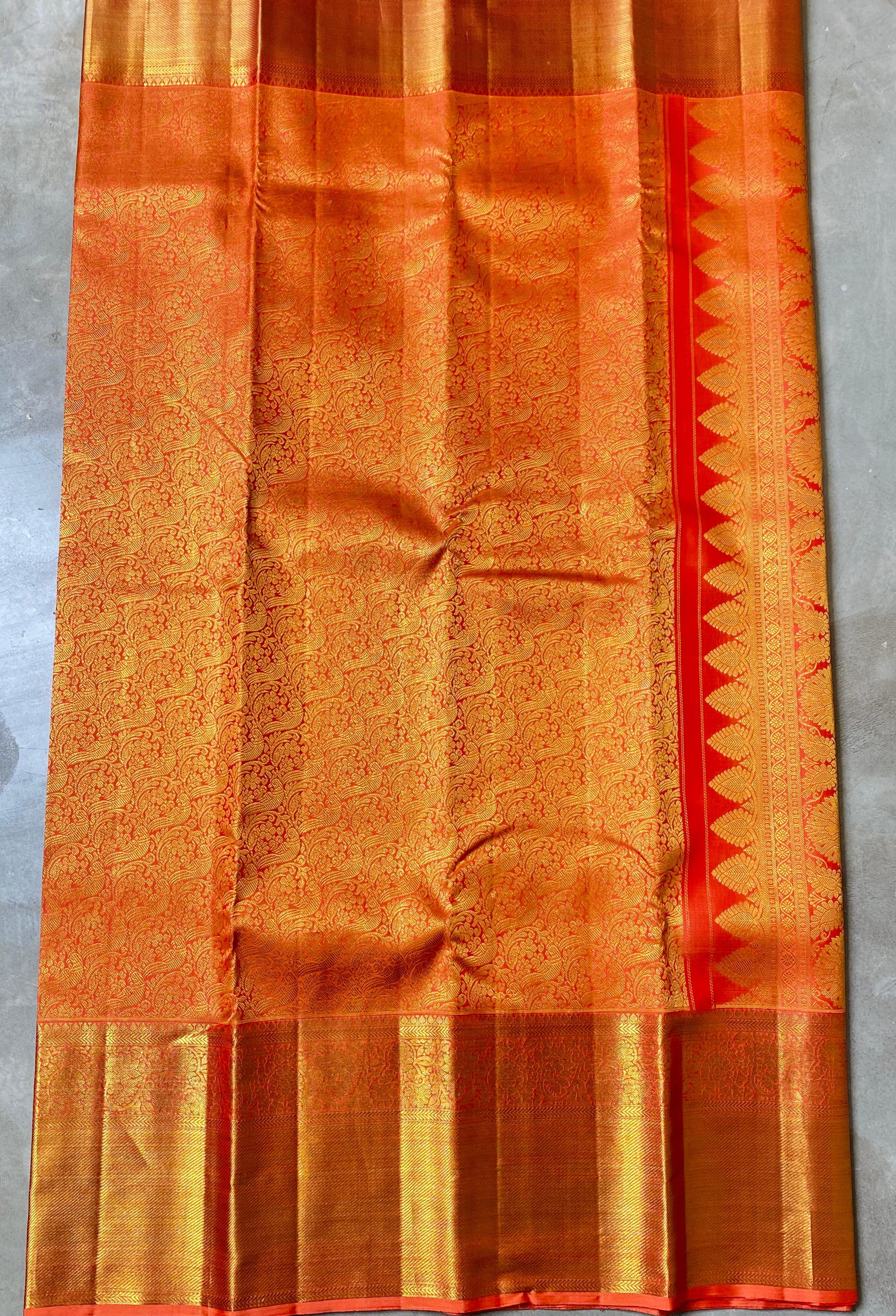 Pure kanchipuram 2g zari saree - PK19