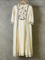 Off white mul cotton top - SLN11