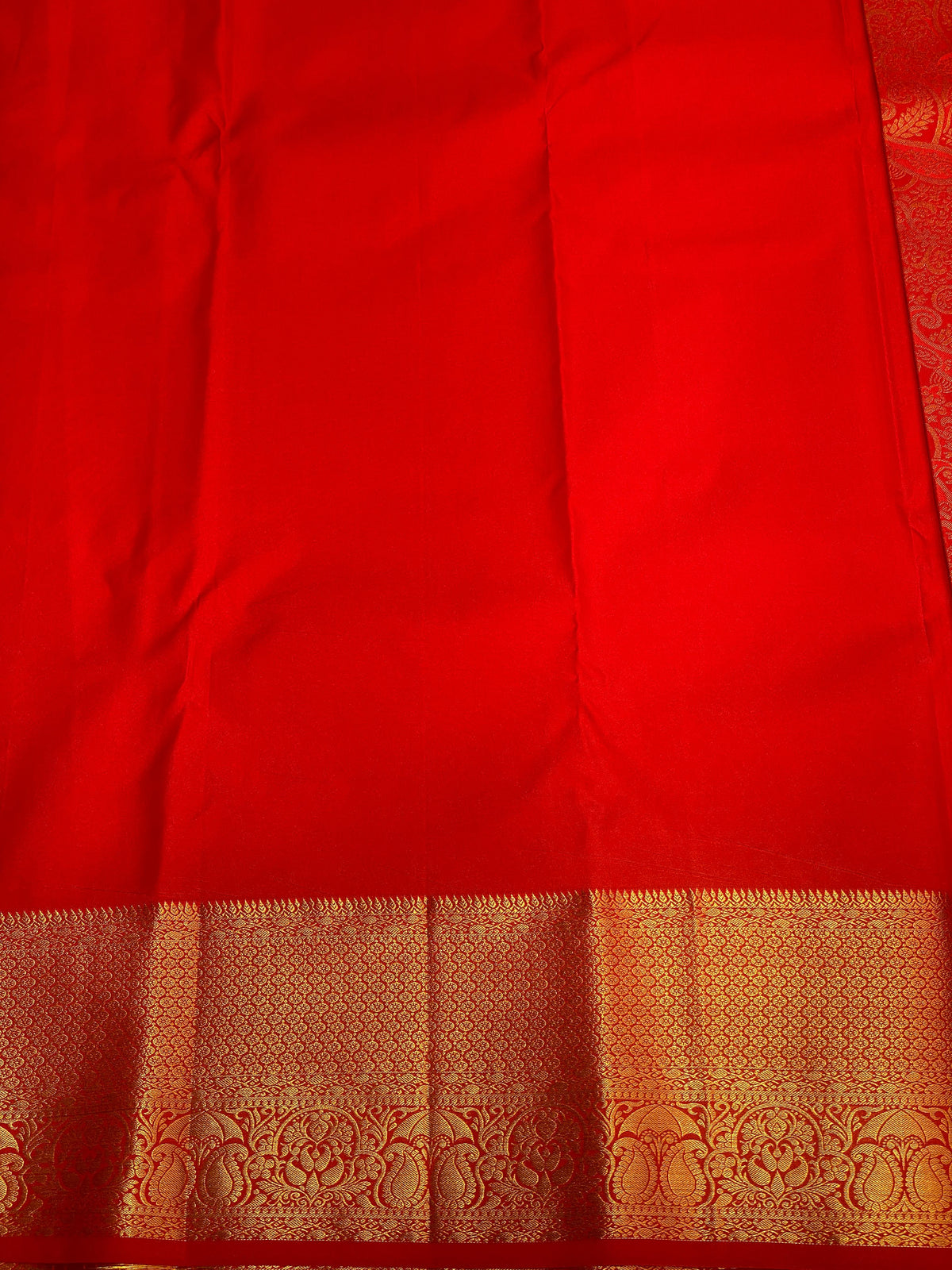 Red bridal kanchipuram saree- PSK002