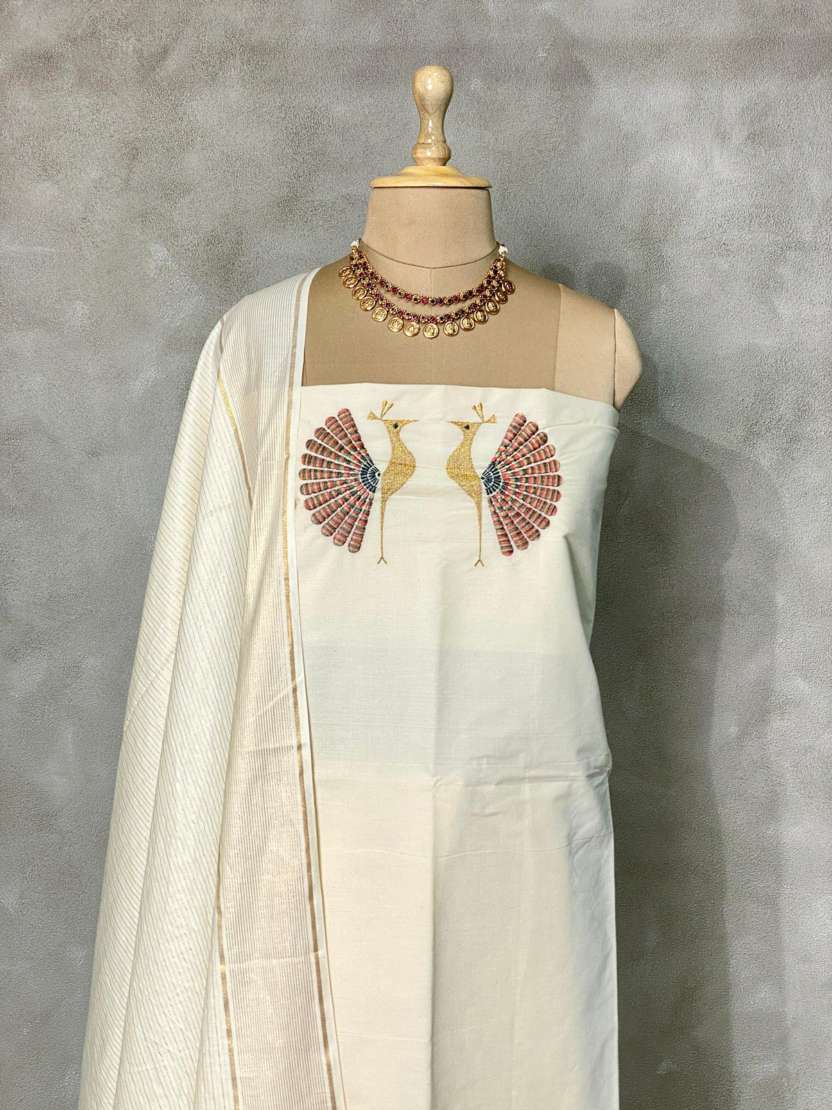 Onam salwar material - PBIRD 2