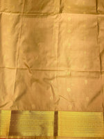 Red and sandal silk saree- PSPP2