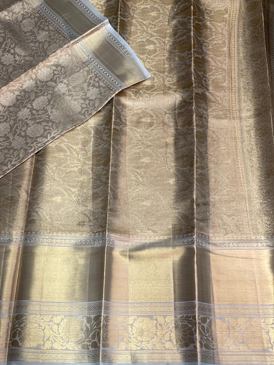 Bridal Tissue Kanchipuram Silk saree - PBRIDE7
