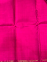 Magenta and yellow Pure Kanchipuram Silk saree - PPSILK15