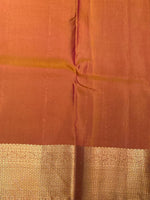 Red and mustard Kanchipuram Silk saree - PPSILK21
