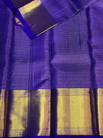 Classic blue vintage Kanchipuram silk saree- PPSILK60