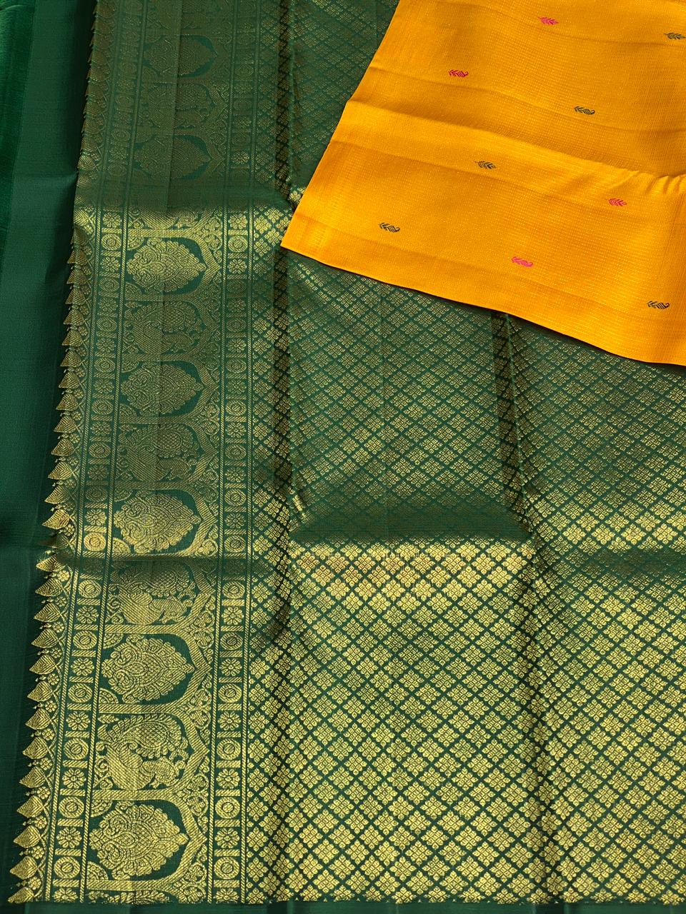 Classic vintage Kanchipuram silk saree- PPSILK62