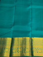Dark lavender and blue Pure Kanchipuram silk saree- PPSILK63