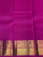 Violet and magenta Pure Kanchipuram silk saree- PPSILK65