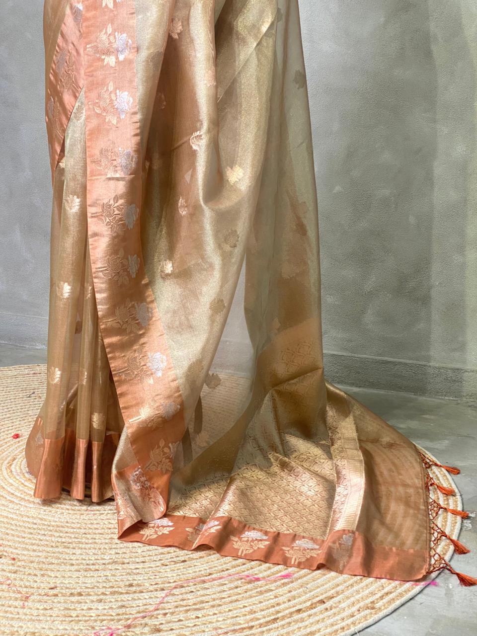 Pure Tissue Banarasi silk saree - PSB0L