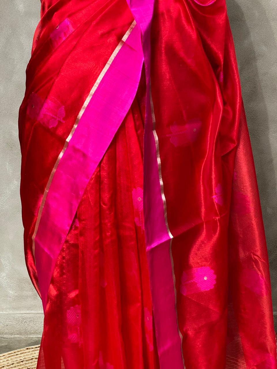 Pure Silk Chanderi saree- PCS2