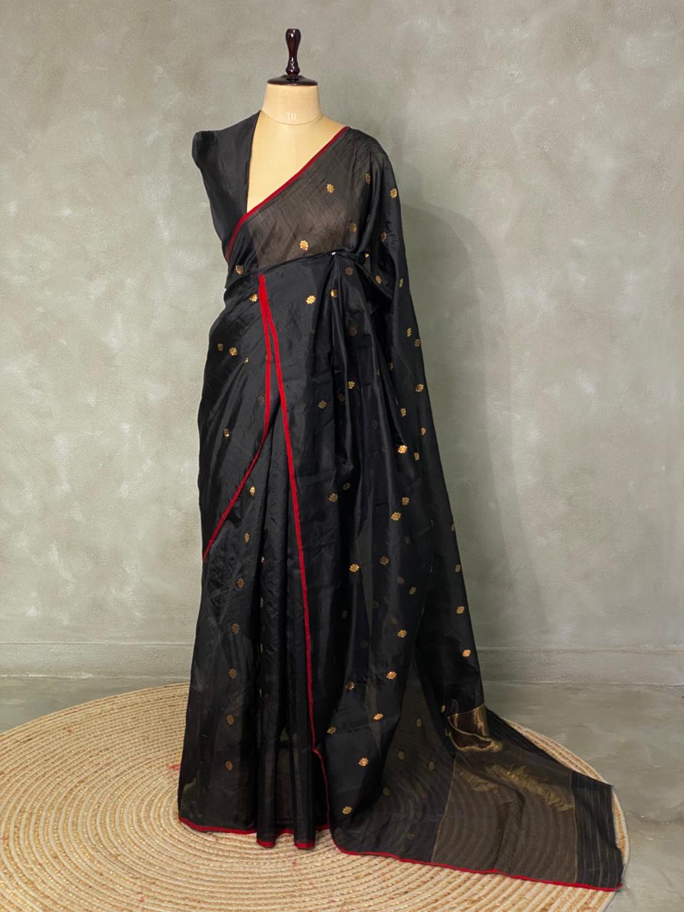 Pure Silk Chanderi saree- PCS3