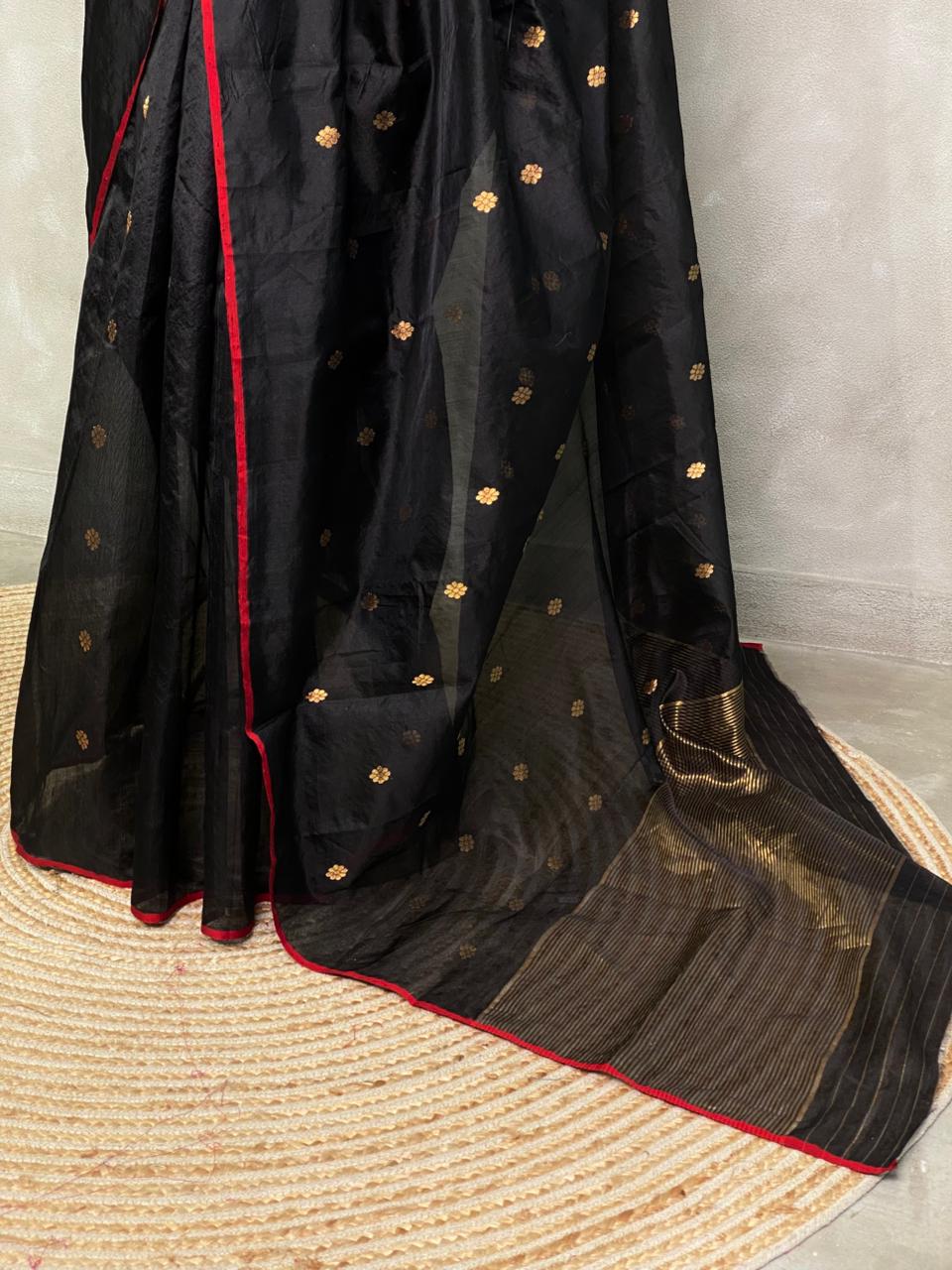 Pure Silk Chanderi saree- PCS3