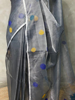 Pure muslin organza saree - PM