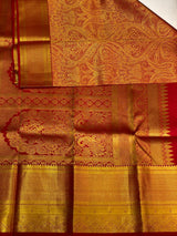 Red Pure Kanchipuram Silk saree - PPURE4