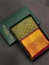 Green and Maroon Pure Kanchipuram Silk saree - PPURE9