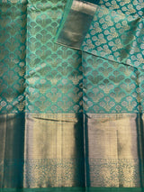 Pastal green Pure Kanchipuram Silk saree - PPURE15