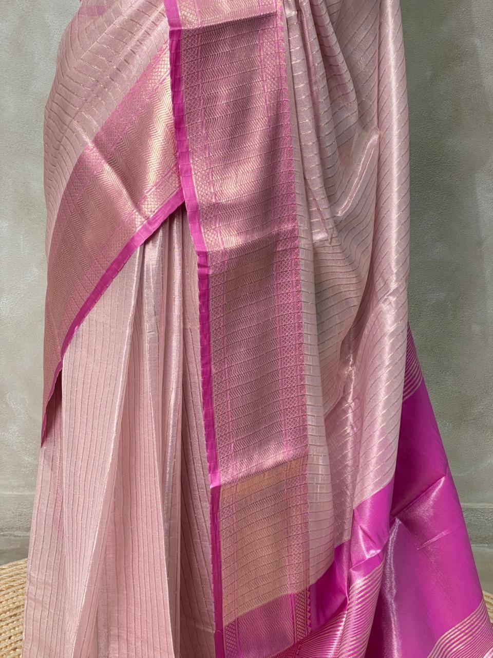 Tissue Banarasi silk saree- MPS3