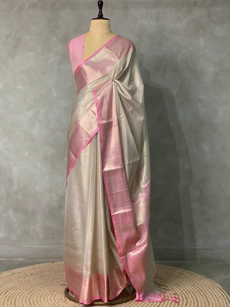 Tissue Banarasi silk saree- MPS5