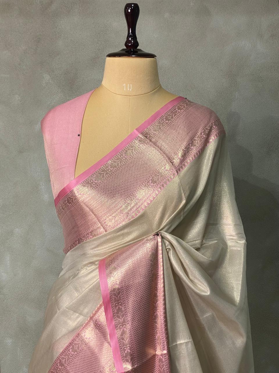 Tissue Banarasi silk saree- MPS5
