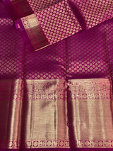 Magenta Pure Kanchipuram Silk saree - PPURE33