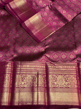 Purple Pure Kanchipuram Silk saree - PPURE34
