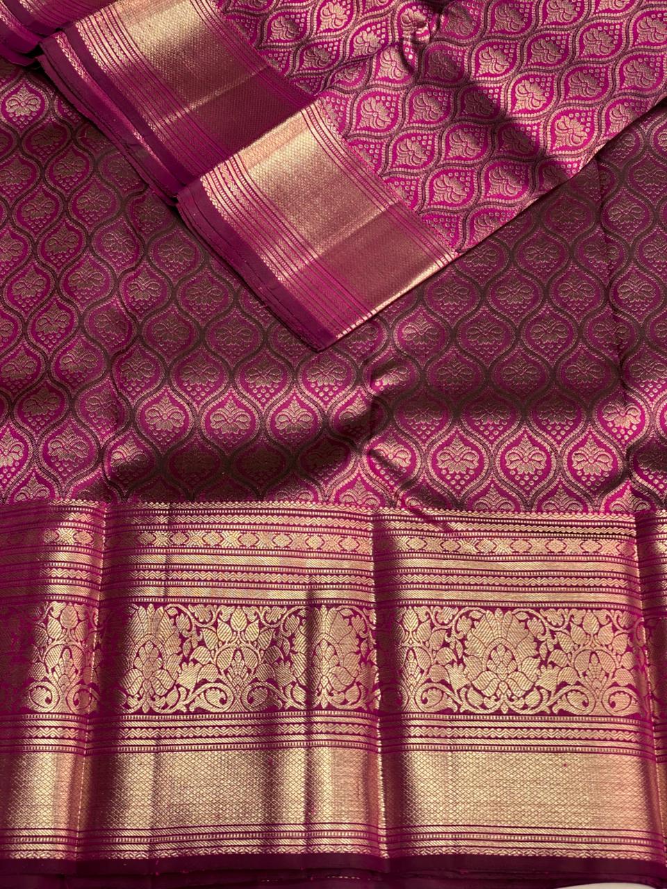 Purple Pure Kanchipuram Silk saree - PPURE34
