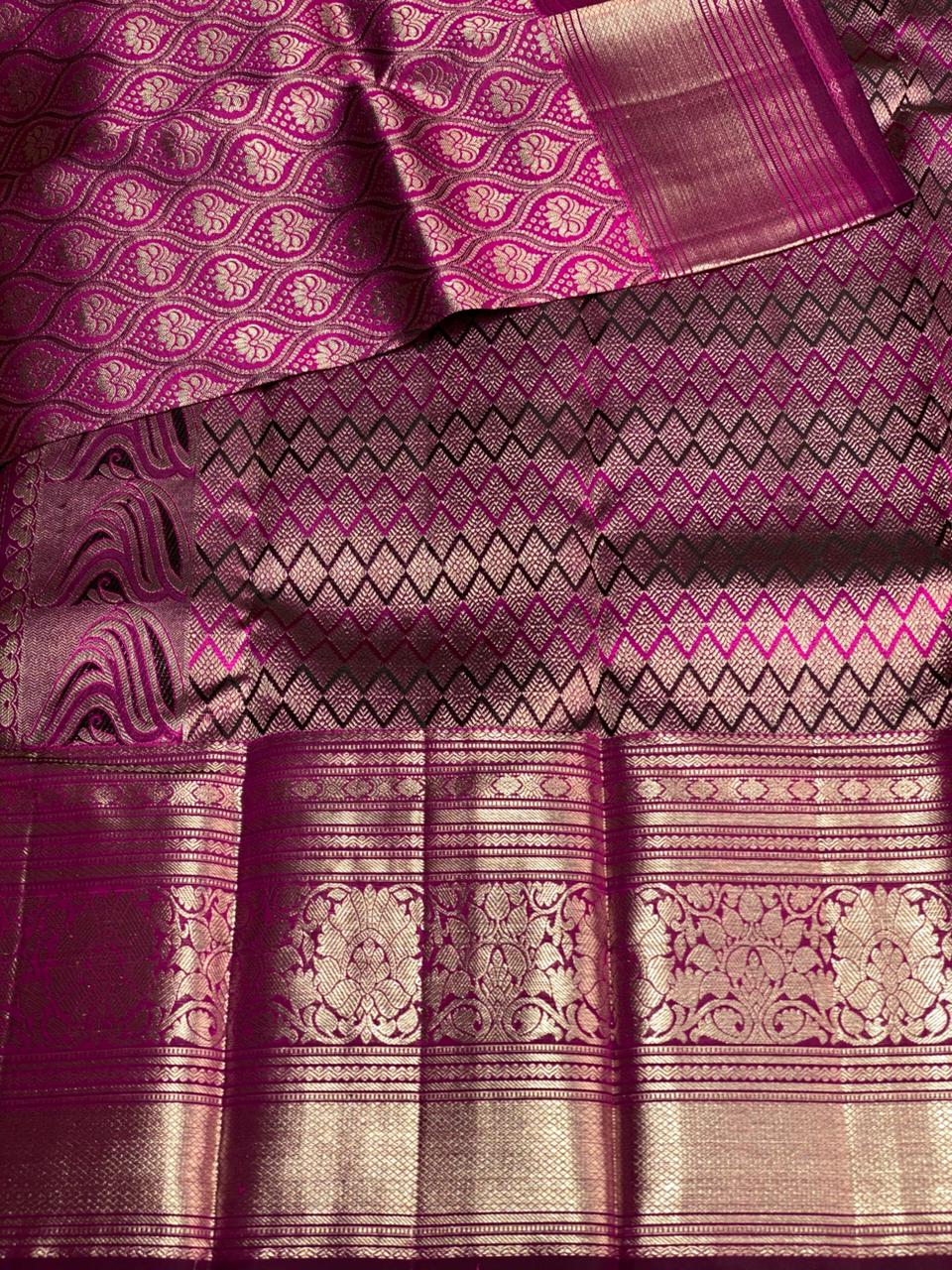 Purple Pure Kanchipuram Silk saree - PPURE34