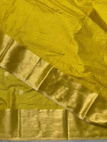 Olive Green Banarasi silk saree- MPS2E