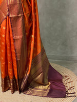 Soft semi Banarasi saree - MPS8OB