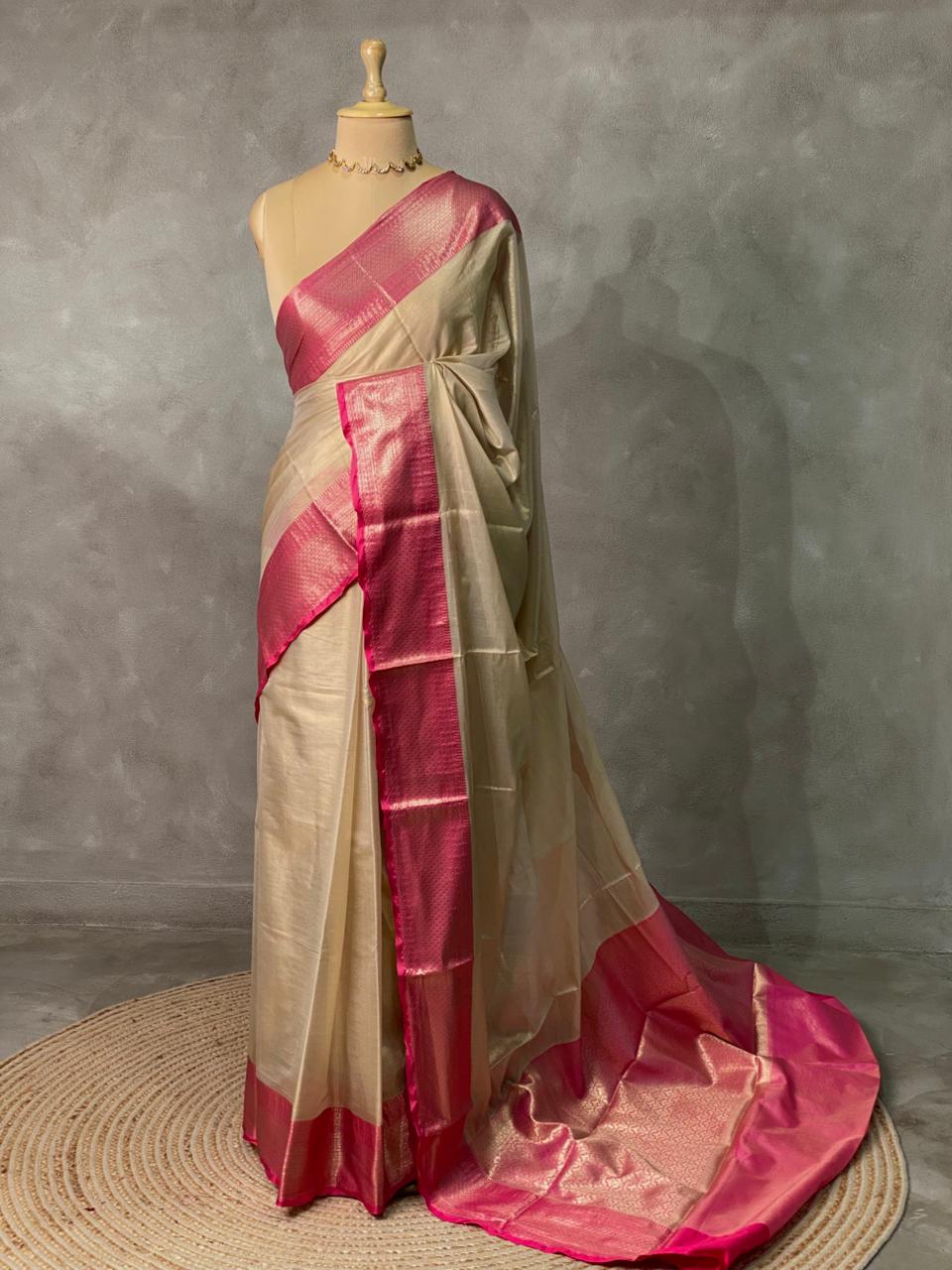 Tissue Banarasi silk saree- MPS14