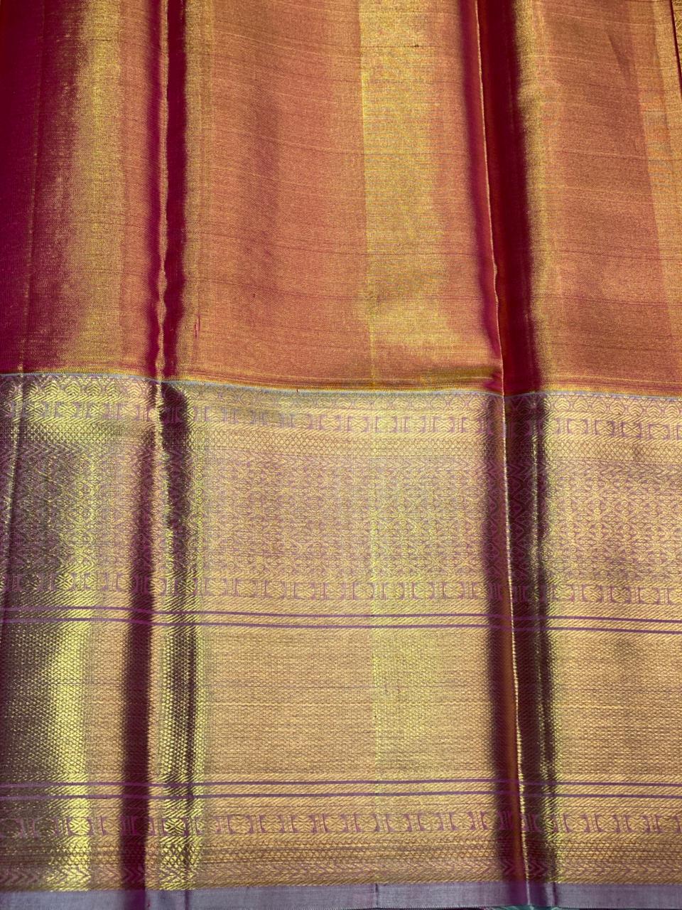Pure tissue Kanchipuram Silk saree - PPURE39