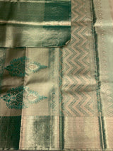 Green Pure tissue Kanchipuram Silk saree - PPURE38A