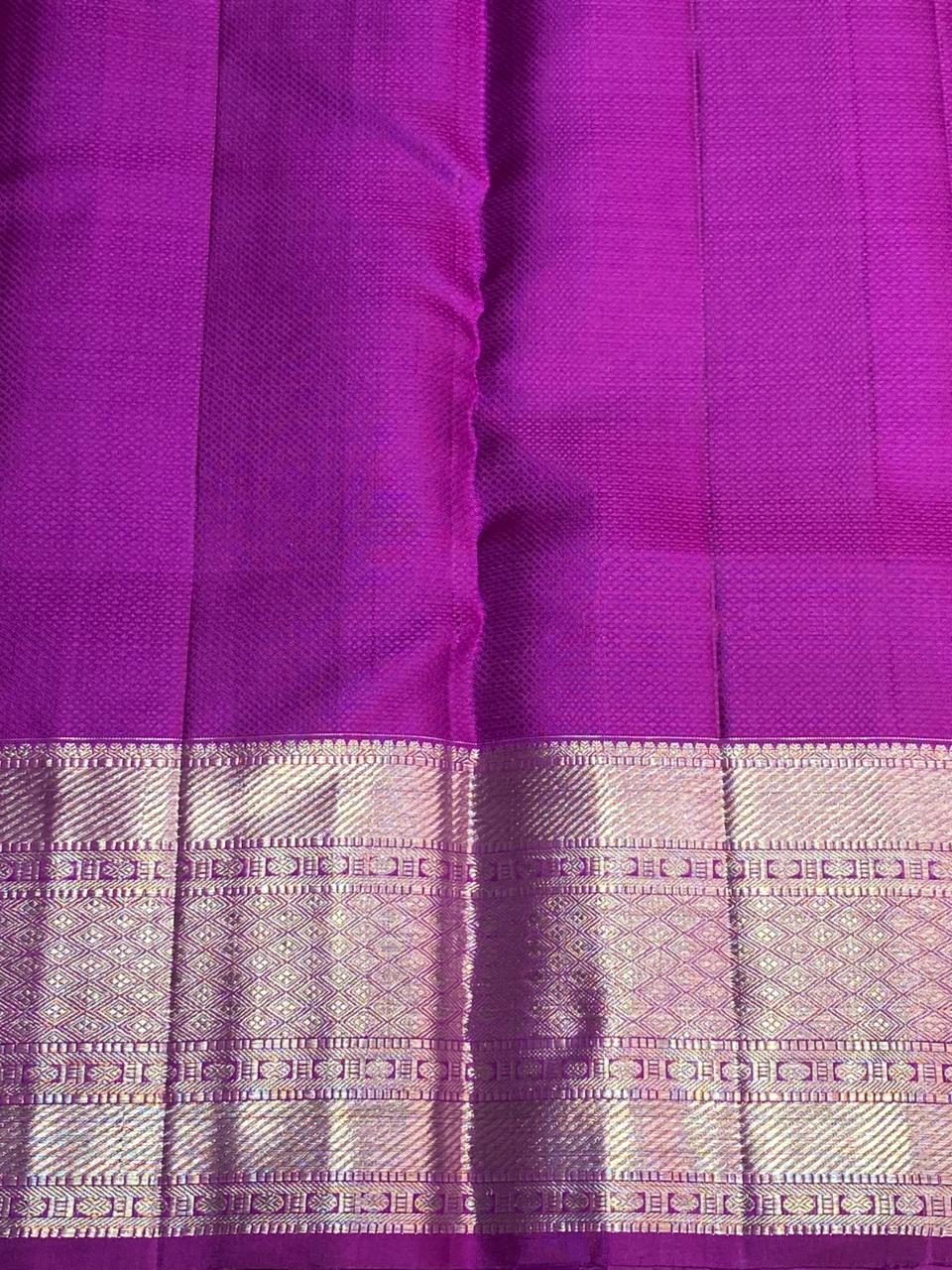 Purple Pure Kanchipuram Silk saree - PPURE48