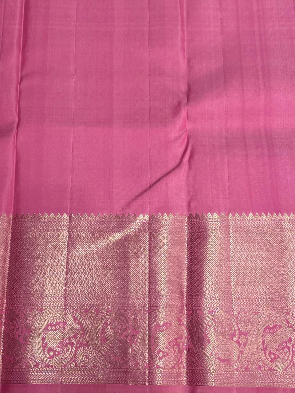 Pink Pure Kanchipuram Silk saree - PPURE53
