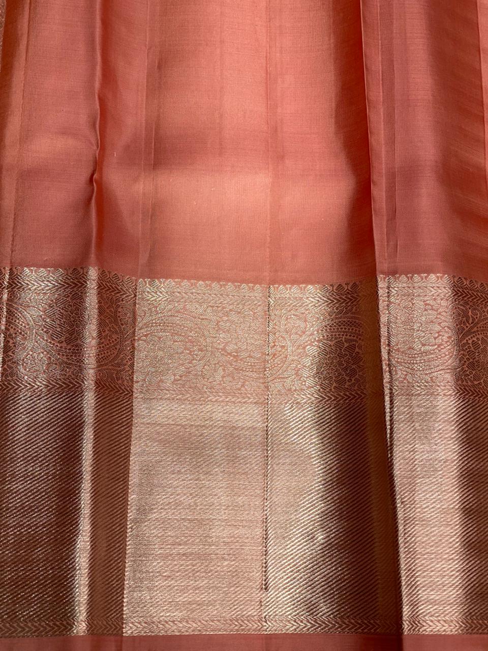 Pink Pure Kanchipuram Silk saree - PPURE55