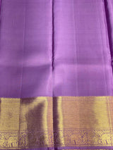 Lavender Pure Kanchipuram Silk saree - PPURE69